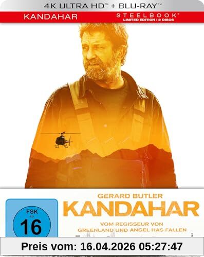 Kandahar - Steelbook (4K Ultra HD) (+ Blu-ray)