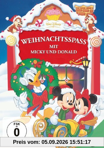 Weihnachtsspaß mit Micky und Donald