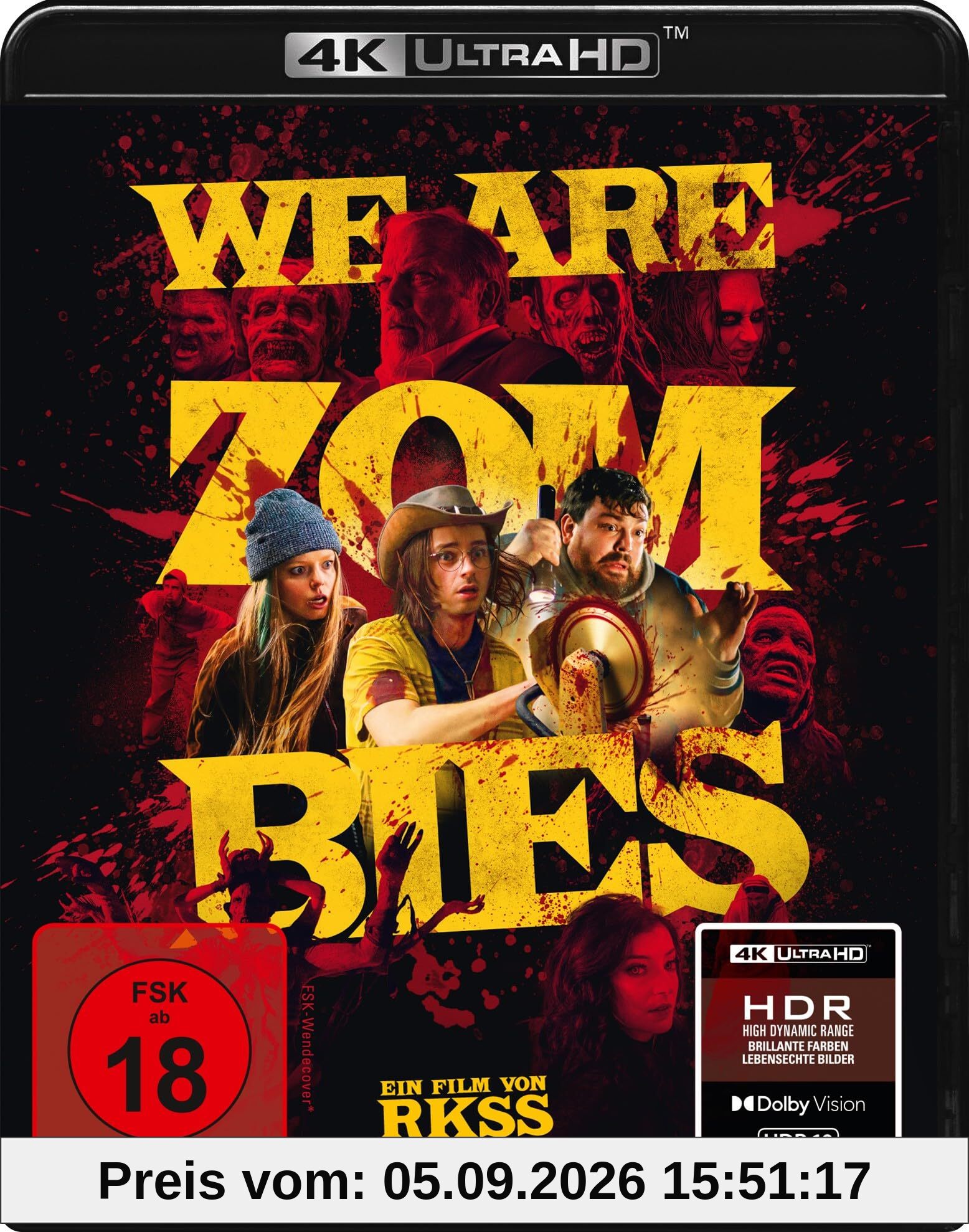 We Are Zombies (4K Ultra HD) [Blu-ray]