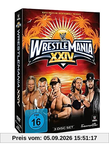 WWE - Wrestlemania 24 [3 DVDs]