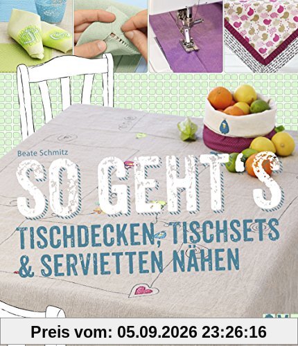 So geht's - Tischdecken, Tischsets & Servietten nähen