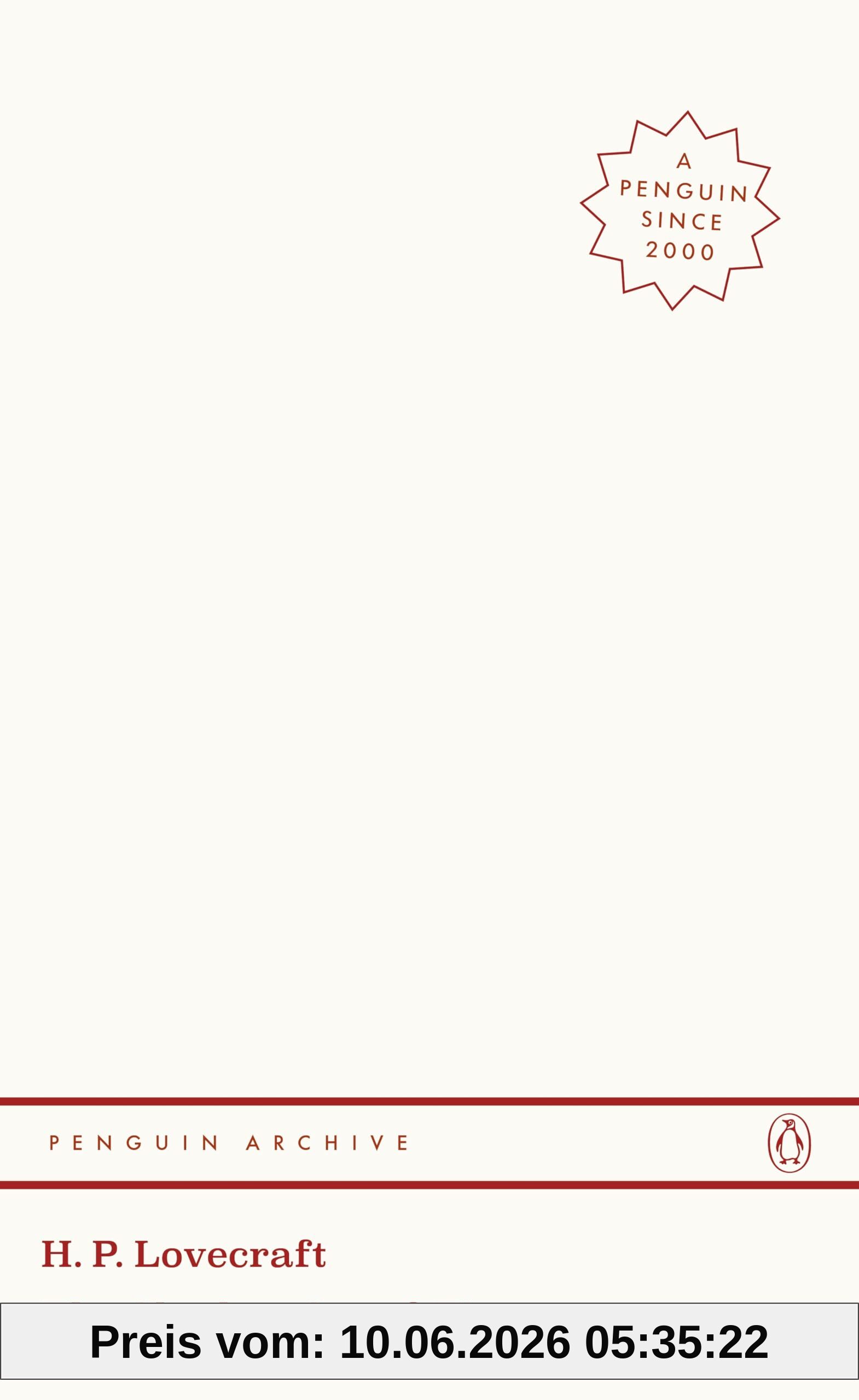 The Shadow out of Time: H.P. Lovecraft (Penguin Archive)