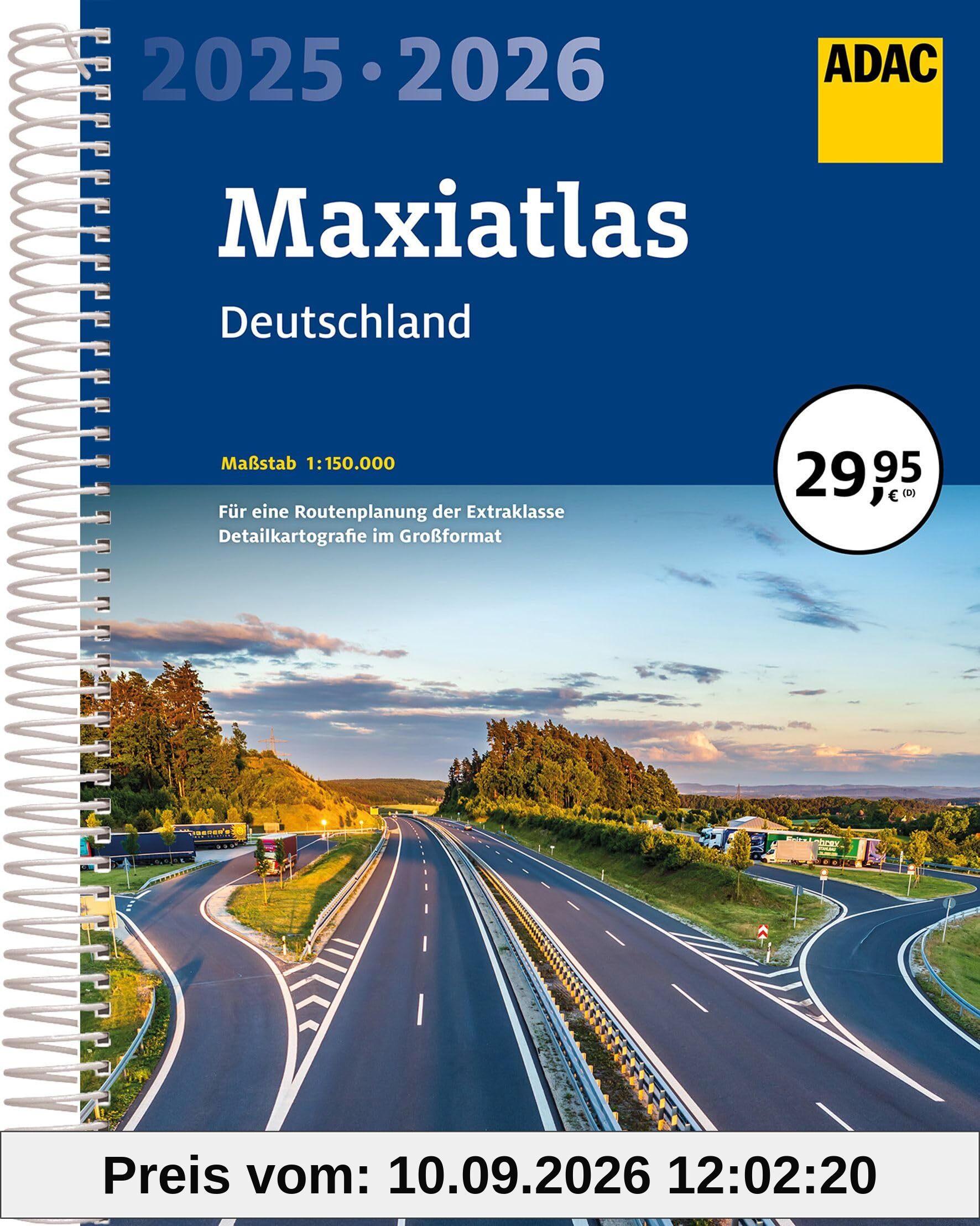 ADAC Maxiatlas 2025/2026 Deutschland 1:150.000 (ADAC Atlas)