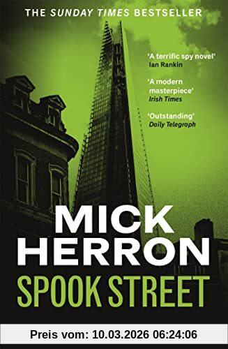 Mick Herron Spook Street, Slough House Thriller 4, Nominiert, Cwa Goldsboro Gold Dagger 2017, Ausgezeichnet, Cwa Daggers, Steel 2017, Nominiert, Theakston