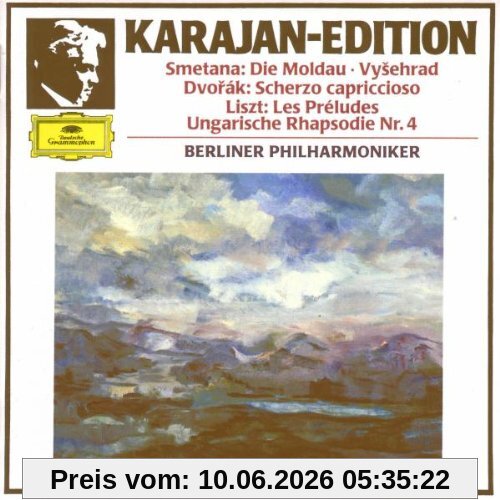 Karajan-Edition: Die Moldau, Les Preludes, Rhapsodie Nr. 4 - 100 Meisterwerke