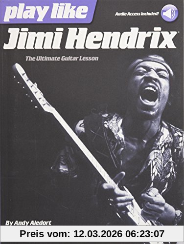 unbekannt Play Like Jimi Hendrix (Book & Online Audio), Noten, Songbook, Tabulatur, E-Bundle, Download (Audio) Für Gitarre
