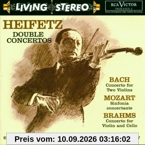 Living Stereo - Jascha Heifetz (Doppelkonzerte) (Aufnahmen 1956 / 1960 / 1961)