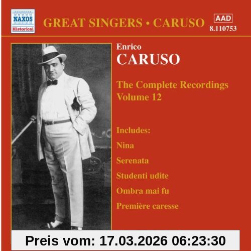 Enrico Caruso Complete Recordings Vol. 12