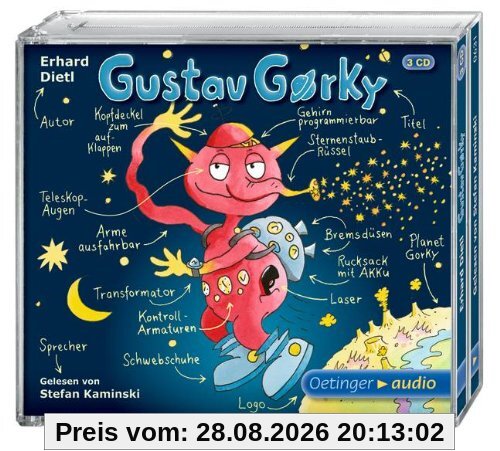 Gustav Gorky (3 CD): Ungekürzte Lesung