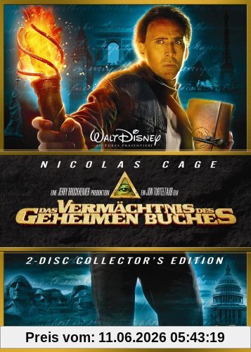 Das Vermächtnis des geheimen Buches [Collector's Edition] [2 DVDs]