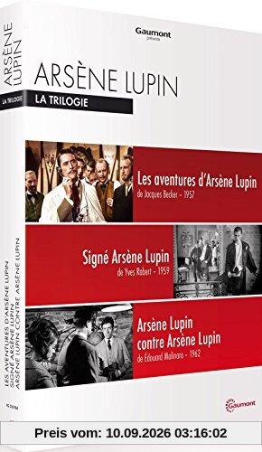 Coffret arsène lupin : signé arsène lupin ; arsène lupin contre arsène lupin ; les aventures d'arsène lupin [FR Import]