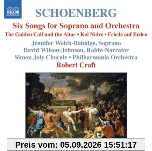 Sechs Lieder für Sopran und Orchester
