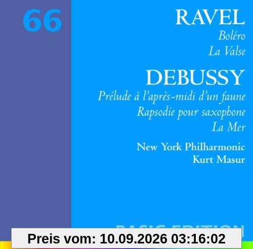 La Valse / Prelude à l'apres-midi d'un faune / La mer / Rapsodie pour saxophone et orchestre