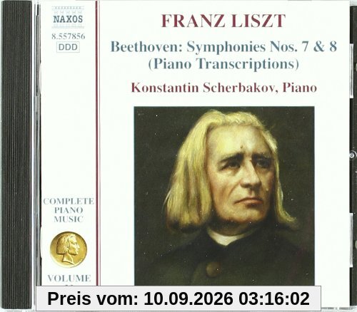 Complete Piano Music, Vol. 23 - Transcriptions Symphonien Nr. 7 & 8