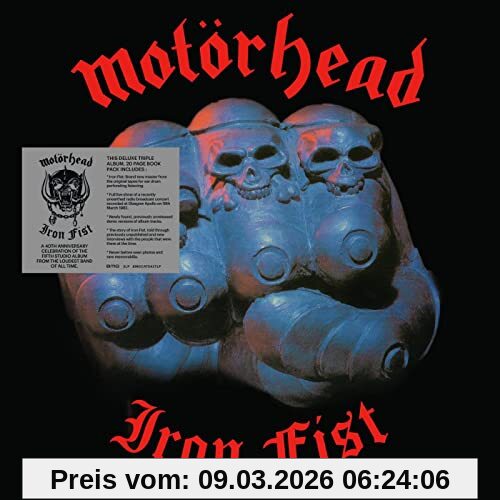 Motörhead Iron Fist (40th Anniversary Edition) [Vinyl Lp]