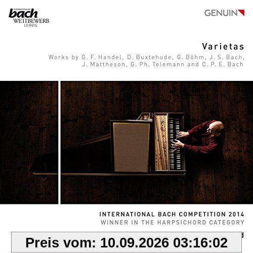 Varietas - Werke für Cembalo - Gewinner des International Bach Competition 2014