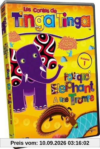 Les contes de tinga tinga, vol. 1 : pourquoi l'éléphant a une trompe? [FR Import]