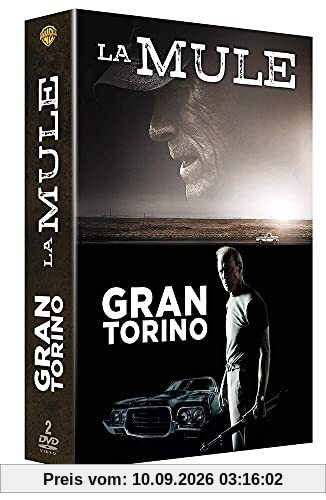 Coffret eastwood 2 films : la mule ; gran torino [FR Import]