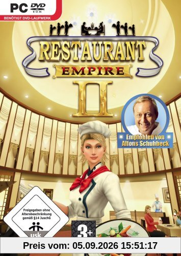 Restaurant Empire 2 - empfohlen von Alfons Schuhbeck