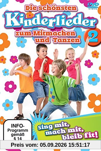 Die Schönsten Kinderlieder zum Mitmachen & Tanzen 2