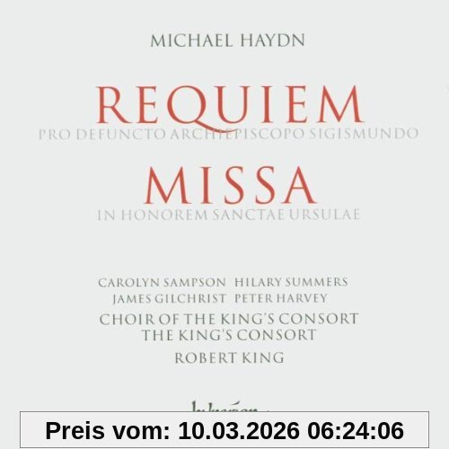 Sampson Michael Haydn, Requiem C-Moll Mh 154