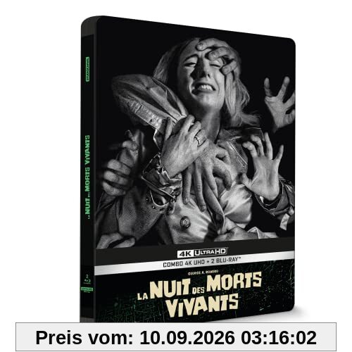 La nuit des morts-vivants 4k ultra hd [Blu-ray] [FR Import]