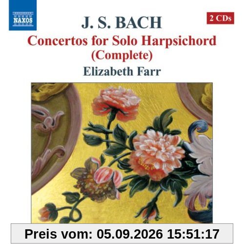 BACH: Sämtliche Konzerte für Solo Cembalo