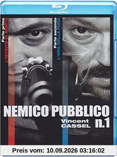 Nemico pubblico n.1 - Parte prima: l'istinto di morte + Parte seconda: l'ora della fuga [Blu-ray] [IT Import]