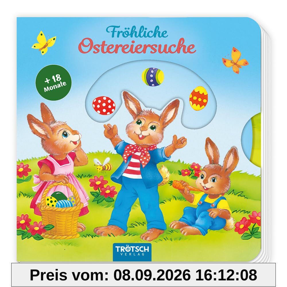 Trötsch Spielbuch Ostern Fröhliche Ostereiersuche: Beschäftigungsbuch Spielbuch Entdeckerbuch