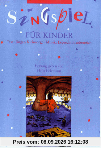 Jona - Singspiel für Kinder: Text- und Notenausgabe