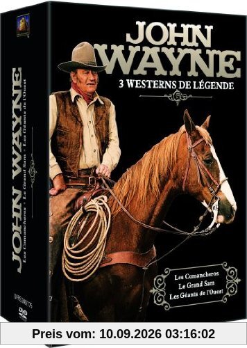 Coffret john wayne 2011 : les commancheros ; le grand sam ; les géants de l'ouest [FR Import]