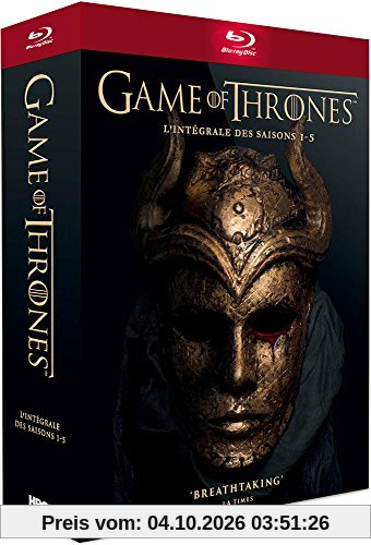 Game Of Thrones (le Trône De Fer) - L'intégrale Des Saisons 1 à 5 [Blu-ray]