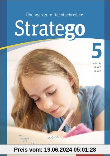 Stratego - Übungen zum Rechtschreiben Ausgabe 2014: Arbeitsheft 5