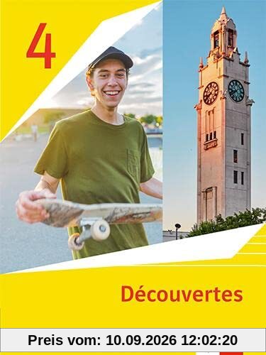 Découvertes 4. Ausgabe 1. oder 2. Fremdsprache: Schulbuch Hardcover 4. Lernjahr (Découvertes. Ausgabe 1. oder 2. Fremdsprache ab 2020)