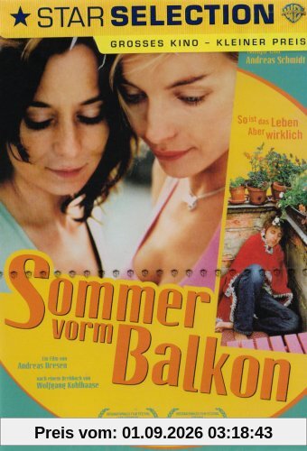 Sommer vorm Balkon