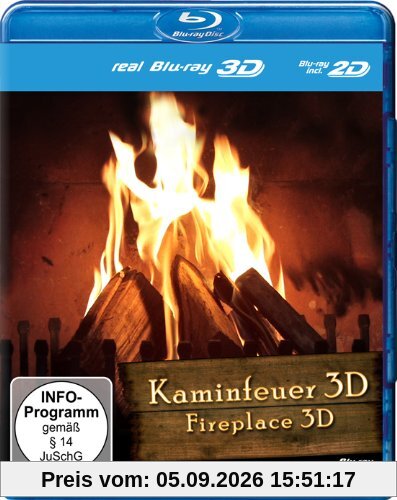 Kaminfeuer 3D [Blu-ray 3D+2D]