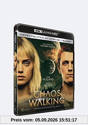 Chaos walking 4k ultra hd [Blu-ray] [FR Import]