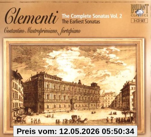 Costantino Mastroprimiano Clementi, Pianoforte Sonatas 2