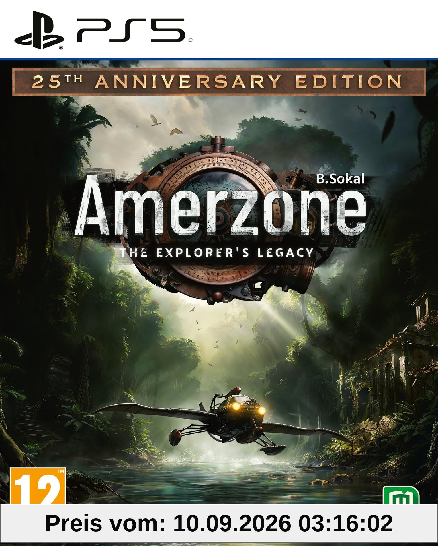 Amerzone Remake: The Explorers Legacy (Limited 25th Anniversary Edition) [PEGI] (Deutsch spielbar) (PS5)