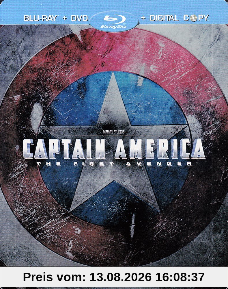 Captain America (Limited Steel Book Edition) (+ Dvd + Digital Copy) [IT Import] [Blu-ray]