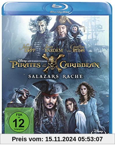 Pirates of the Caribbean: Salazars Rache [Blu-ray]