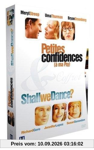 Coffret comédies romantiques 2 DVD : Shall we dance ? / Petites confidences (à ma psy) [FR Import]
