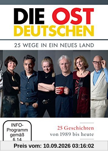 Die Ostdeutschen - 25 Wege in ein neues Land [3 DVDs]