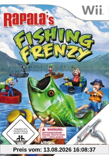 Rapala Fishing Frenzy inkl. Angelrutenaufsatz