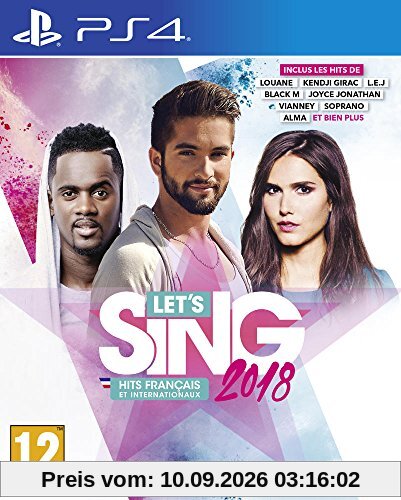 Let's Sing 2018 Hits Français et Internationaux Jeu PS4