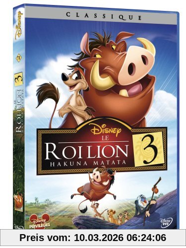 Bradley Raymond Le Roi Lion 3 , Hakuna Matata [Fr Import]