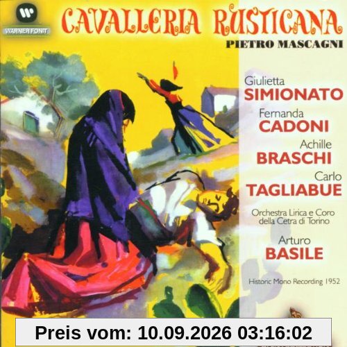 Mascagni: Cavalleria Rusticana (Gesamtaufnahme) (ital.) (Aufnahme 1952)
