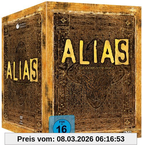 Jennifer Garner Alias - Komplettbox, Staffel 1-5 [29 DVDs]