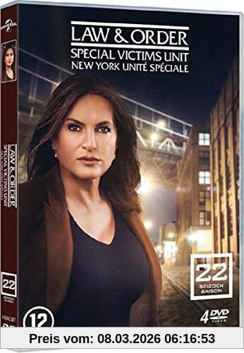 Mariska Hargitay New York, Unité Spéciale - Saison 22 [Dvd]