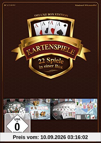 Kartenspiele 22 in 1 Deluxe Box Edition (PC)